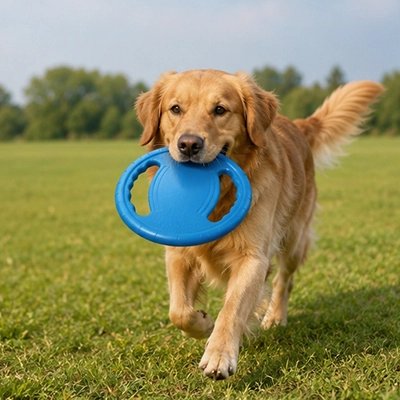 CaniPlane frisbee chien matériau souple et flexible