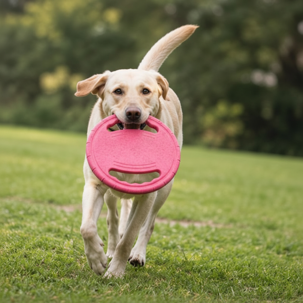 CaniPlane frisbee rose pour chien