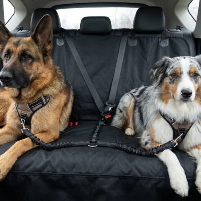 Ceinture de sécurité chien  limite les mouvements qui peux être dangereux