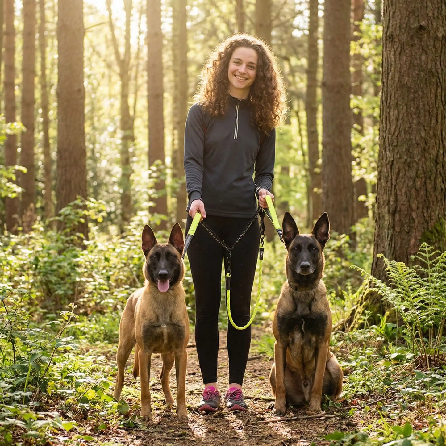 Double laisse pour chien | Ultra-Résistante