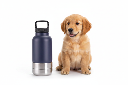Gourde isotherme avec chien