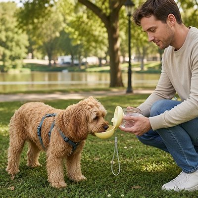 Gourde pour Chien gobelet de voyage portable