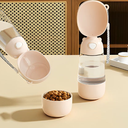 Gourde pour chien/ Portabilité optimale: Sangle de transport attachée 