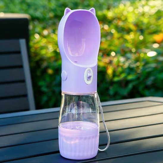 Gourde pour chien système anti-gaspillage