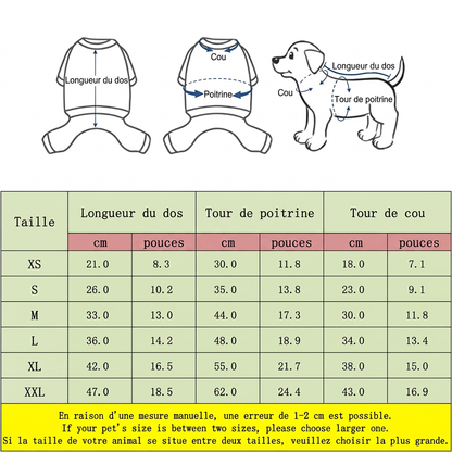 Manteau Chien | Hivernal