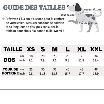Manteau pour chien | Denim