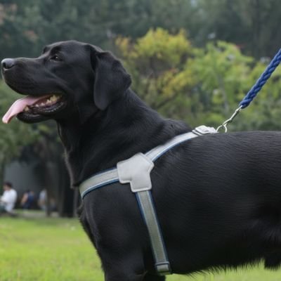 Harnais chien bande réfléchissante: