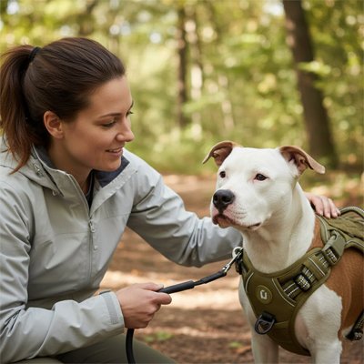 Harnais chien dressage sans stress