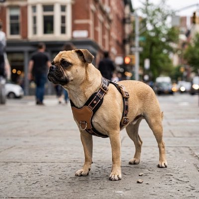 Harnais chien en Y conception ergonomique en Y: répartit la pression