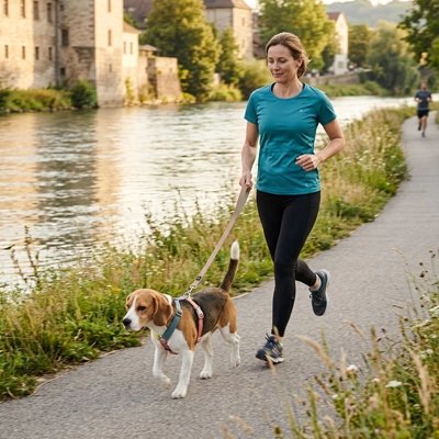 Harnais chien parfait pour la course 