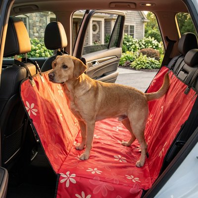 Housse voiture chien nettoyage simple et rapide