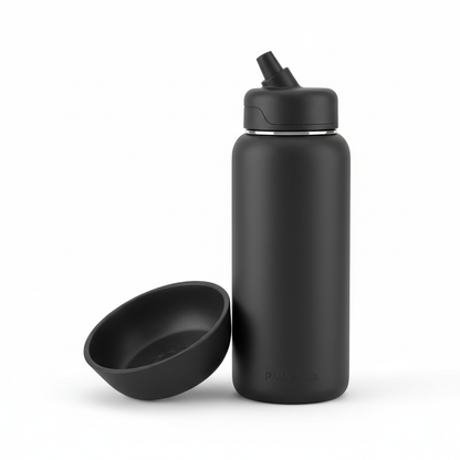 Gourde isothermique pour chien | 3-en-1 Nomade