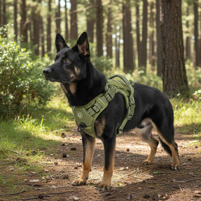 Harnais tactique pour chien Titan : contrôle, robustesse et confort