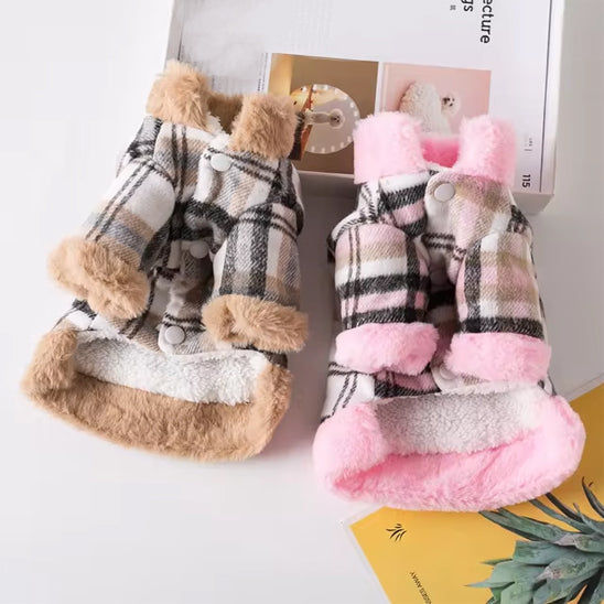 Manteau pour chien | écossais chaud hiver