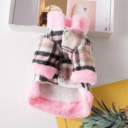 Manteau pour chien | écossais chaud hiver
