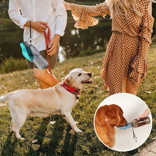 Gourde pour chien portable et étanche | Chien Valet