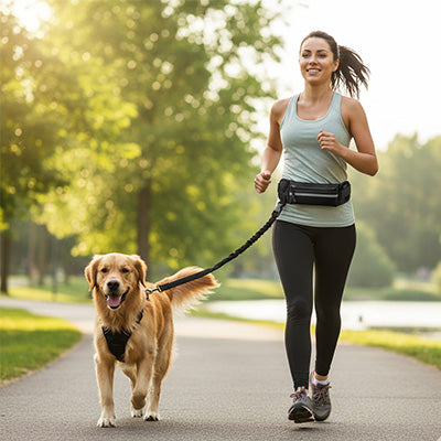Laisse mains libres pour chien - Fusionnel