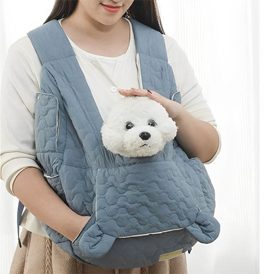 Sac de transport chien bandoulière | Chien Valet