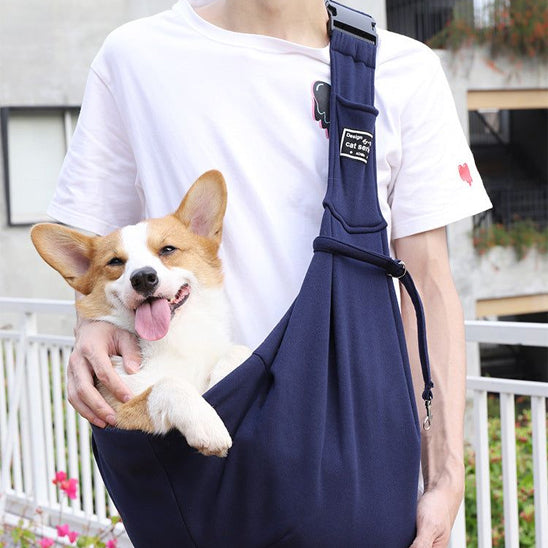 Sac de transport pour chien confortable : pratique, sécurisé et mains libres