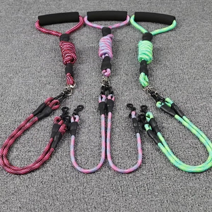 Laisse double pour chien | Confort Control