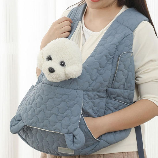 Sac de transport chien bandoulière | Chien Valet