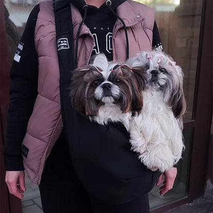Sac de transport pour chien confortable : pratique, sécurisé et mains libres