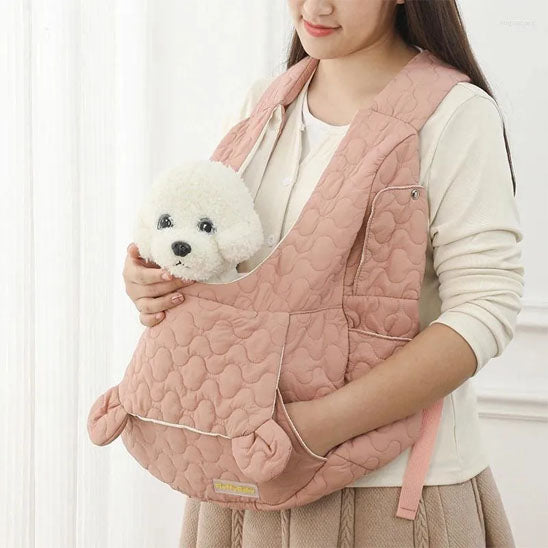Sac de transport chien bandoulière | Chien Valet