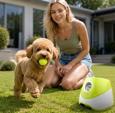 Lanceur de balle pour Chien lance les balles de manière autonome sans intervention manuelle 