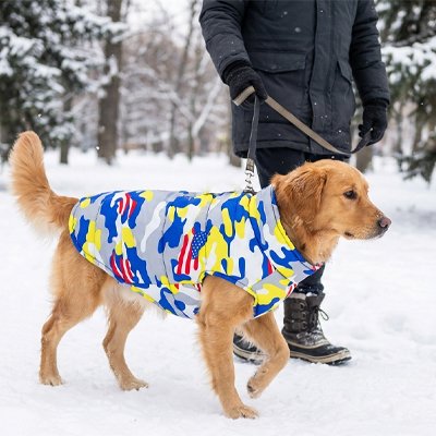Manteau chien revêtement imperméable