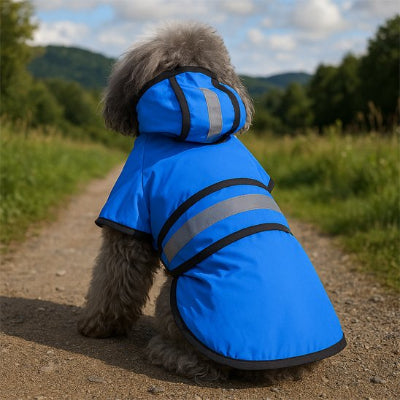 Manteau pour chien au chaud même sous la pluie