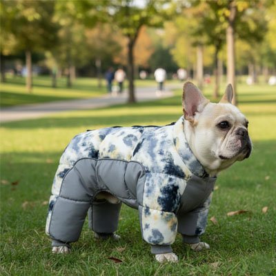 Manteau pour petit chien ensemble avec pantalon 