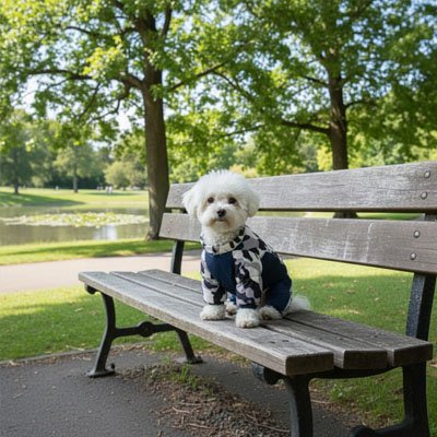 Manteau pour petit chien facilité d'enfilage