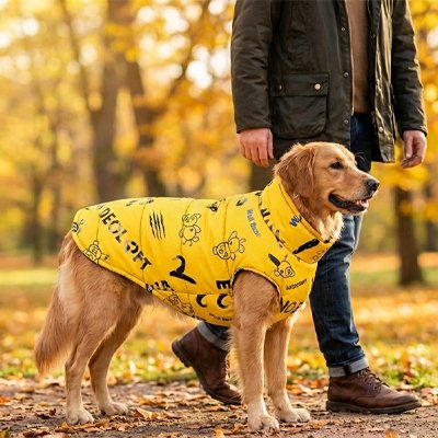 Manteaux pour  chien entretien facile: lavable en machine 