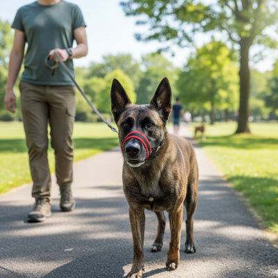 museliere pour chien anti aboiement doux et confortable, durable.