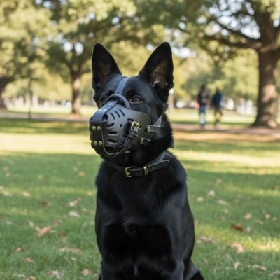 Muselière pour chien​ pour une bonne securite