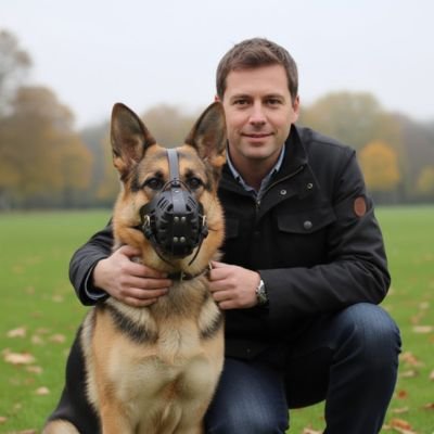 Muselière pour chien protection anti-morsure et anti-ingestion