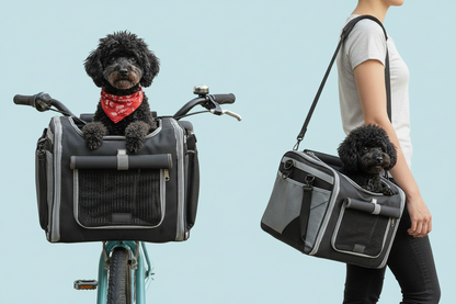 Panier pour chien vélo avant | Transport sécurisé et confortable