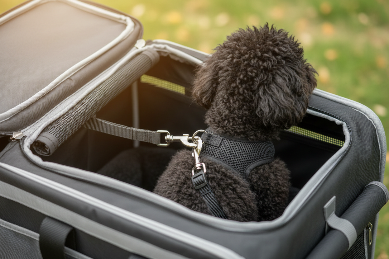 Panier pour chien vélo avant | Transport sécurisé et confortable