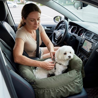Protège siège voiture chien ,offre un espace douillet et sécuriser