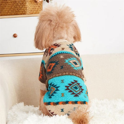 Pull pour chien design ergonomique couvrant le corps 