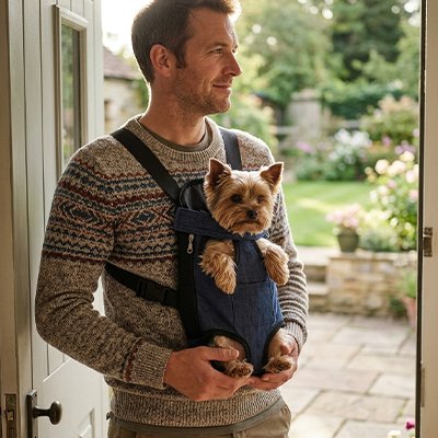 Sac de transport Chien bretelles ajustables