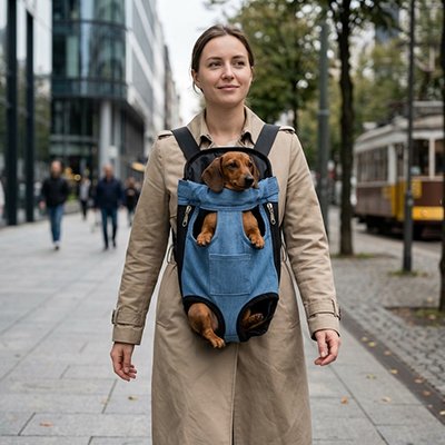 Sac de transport Chien conception mains libres: