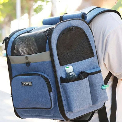Sac de transport pour chien poches de rangement multiples
