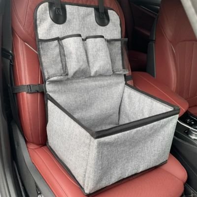 Siege auto pour chien facile à nettoyer pour un entretien simplifié